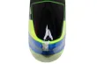 B-WARE Mikado Haube LOGO 690 SX V3 neon-gelb/blau mit grüner Schrift (Absplitterung an der Hauben Spitze)