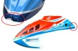 B-WARE OMPHobby Ersatzteile Haube in Orange Blau für OMPHobby M7 Heli (Absplitterung hinten an der Haube)