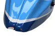B-WARE OMPHobby Ersatzteile Haube in Orange Blau für OMPHobby M7 Heli (Absplitterung hinten an der Haube)