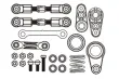 Amewi Ersatzteile Lenkgestänge für MJX Hyper GO TX14 Truggy und MTX14 Monstertruck 1:14