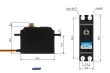 Kavan GO Servo Miniservo GO-24MG 0,07s/60° - 4,5kg.cm