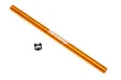 Traxxas Tuning Zentral-Kardanwelle 189mm aus Aluminium in Orange für Rustler und Stampede 1/10