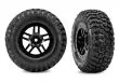 Traxxas Ersatzteile BFGoodrich Reifen mit SCT Split-Speichenfelgen schwarz 2Stück Vorne für Slash 2WD 1/10