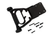 Traxxas Ersatzteile Wheelie bar komplett mit Schrauben in Schwarz für 2WD Bandit, Bigfoot, Rustler, Slash und Stampede mit Magnum 272R 1/10
