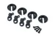 Traxxas Ersatzteile GTR Feder-Halter und Kugelpfannen 4Stück für Rustler, Slash 1/10 und Unlimited Desert Racer 1/7