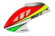 Microheli Airbrush Fiberglass FreeStyle Haube in Rot für OMPHobby M2V3 Pro