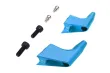 SAB Goblin Ersatzteile Pitcharme in blau aus Aluminium 27mm für 1:1 Geometrie für Competizione