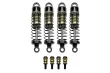 HobbyPlus Ersatzteile Aluminium Öl Stoßdämpfer Set für Short Course Truck Speck-SCT 1:24