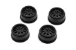 HobbyPlus Ersatzteile Felgen in Schwarz für Short Course Truck Speck-SCT 1:24