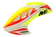 Microheli Fiberglas Haube Phoenix in Rot Gelb für OMPHobby M1V3 Pro