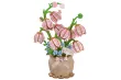 Lasercut Holzbausatz Standmodell Blume Rosa Maiglöckchen - 158 Teile