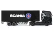 Amewi RC Auto Mini-Scania 730 S mit Kofferauflieger proportional 4WD 1:64 RTR schwarz