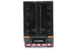 Amewi RC Auto Mini-Scania 730 S mit Kofferauflieger proportional 4WD 1:64 RTR schwarz