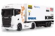 Amewi RC Auto Mini-Scania 730 S mit Kofferauflieger proportional 4WD 1:64 RTR weiss
