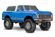 Traxxas TRX-4 72 Chevy Blazer blau 1/10 Crawler RTR mit Interieur, Brushed, Clipless, ohne Akku oder Lader