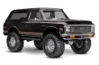 Traxxas TRX-4 72 Chevy Blazer schwarz 1/10 Crawler RTR mit Interieur, Brushed, Clipless, ohne Akku oder Lader