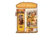 Lasercut Bausatz Fluffy Bakery Bücherecke - 277 Teile