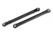 Traxxas Ersatzteile 89mm Kunststoff Vorspur-Stangen 2Stück für Stampede 2WD VX3 1/10