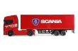 Amewi RC Mini-Scania 730S mit Kofferauflieger proportional 4WD 1:64 RTR rot