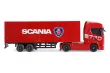 Amewi RC Mini-Scania 730S mit Kofferauflieger proportional 4WD 1:64 RTR rot