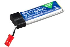 E-flite 500mAh 1S 3,7V 25C LiPo Akku