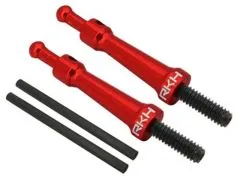 Rakonheli Kabinehaubenhalter aus Aluminium in rot für Blade 200SRX