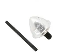 Rakonheli Heckrotorblatthalter aus Aluminium in silber für Blade 130S, 150S, 200SRX, 230S V2, 235CP und 250CFX