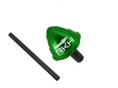 Rakonheli Heckrotorblatthalter aus Aluminium in grün für Blade 130S, 150S, 200SRX, 230S V2, 235CP und 250CFX