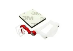 Rakonheli Micro FPV Kamera Halter aus Aluminium für SPMVA1100 Kamera in rot für Blade 200QX