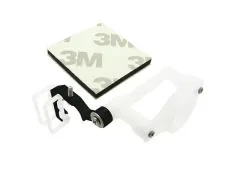 Rakonheli Micro FPV Kamera Halter aus Aluminium für SPMVA1100 Kamera in schwarz für Blade 200QX