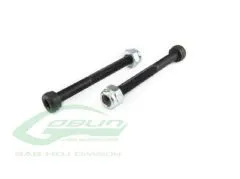 SAB Goblin Inbus Schaftschrauben M3x16mm mit Stopmuttern je 2Stück für 380, 500, 570, RAW 580