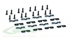 SAB Goblin Servoplättchen Set aus Aluminium und Carbon für 570