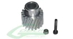 SAB Goblin Ritzel schrägverzahnt 18 Zähne aus Aluminium für 500