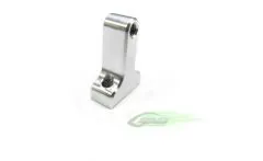Heckumlenkhebel Halter silber für Goblin 630/700/770