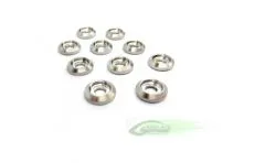 SAB Goblin Abschluss Unterlegscheibe aus Aluminium 10Stück für 500, RAW 580, 630, 700, RAW 700, Piuma, 770, KSE, iL 700, iL 520 und iL 700 Piuma