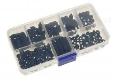 Nylon Abstandshalter Sortiment 180Stück in M3 Größe