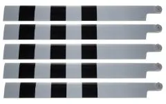 HeliTec der Blattschmied Scale Hauptrotorblätter 5Blatt 600mm für 600er Helis
