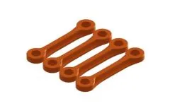 OXY Ersatzteil Chasis Heckrohrverstärkung in orange für OXY3 Tareq Edition