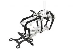 Rakonheli Hauptrahmen aus Carbon in silber für Blade Nano CPs