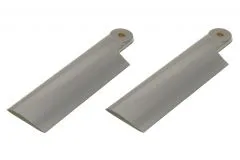 HeliTec der Blattschmied Scale Heckrotorblätter 2Blatt in licht grau 95mm