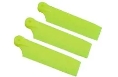 OXY Ersatzteile 3Blatt Heckrotorblätter in gelb 50mm für OXY3