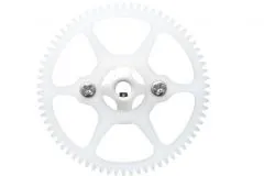 Rakonheli Hauptzahnrad Delrin mit Aluminium Nabe in silber für Blade Nano CPS, Nano S2, Nano S3