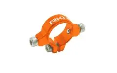 Rakonheli Heckstrebenhalter Aluminium in orange für Blade 230S