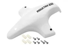 Rakonheli Tuning Haube aus Fiberglas in weiß für Blade Inductrix 200