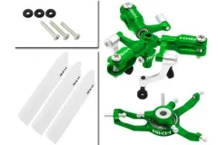Rakonheli 3 Blatt Rotorkopf-Set in grün für Blade Nano CPS, Nano S2 und Nano S3