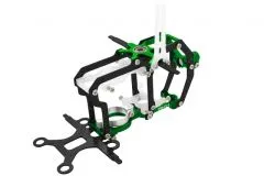 Rakonheli Hauptrahmen aus Carbon in grün für Blade Nano CPS