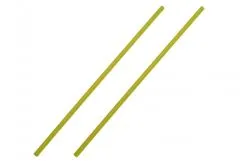 Antennenrohr 15cm 2Stück in gelb