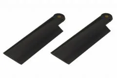 HeliTec der Blattschmied Scale Heckrotorblätter 2Blatt in schwarz 90mm