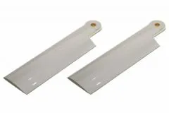 HeliTec der Blattschmied Scale Heckrotorblätter 2Blatt in weiß 90mm