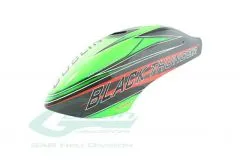SAB Goblin Kabinenhaube aus Carbon Grün Schwarz für Black Thunder 700